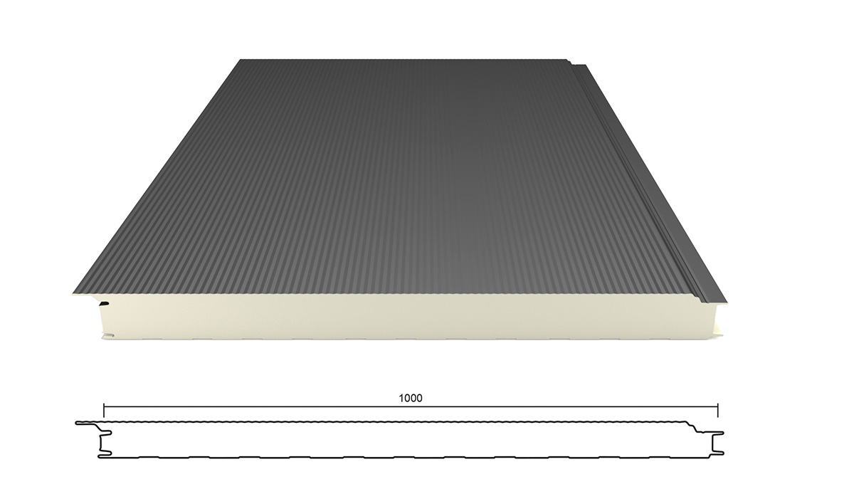 Sandwich Wand verdeckte Befestigung Anfrage