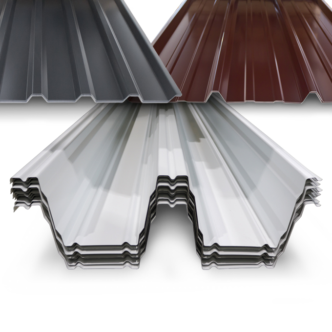 Metallblech, Dachprofil, Starkmetall, Stahlblech, Wellprofil