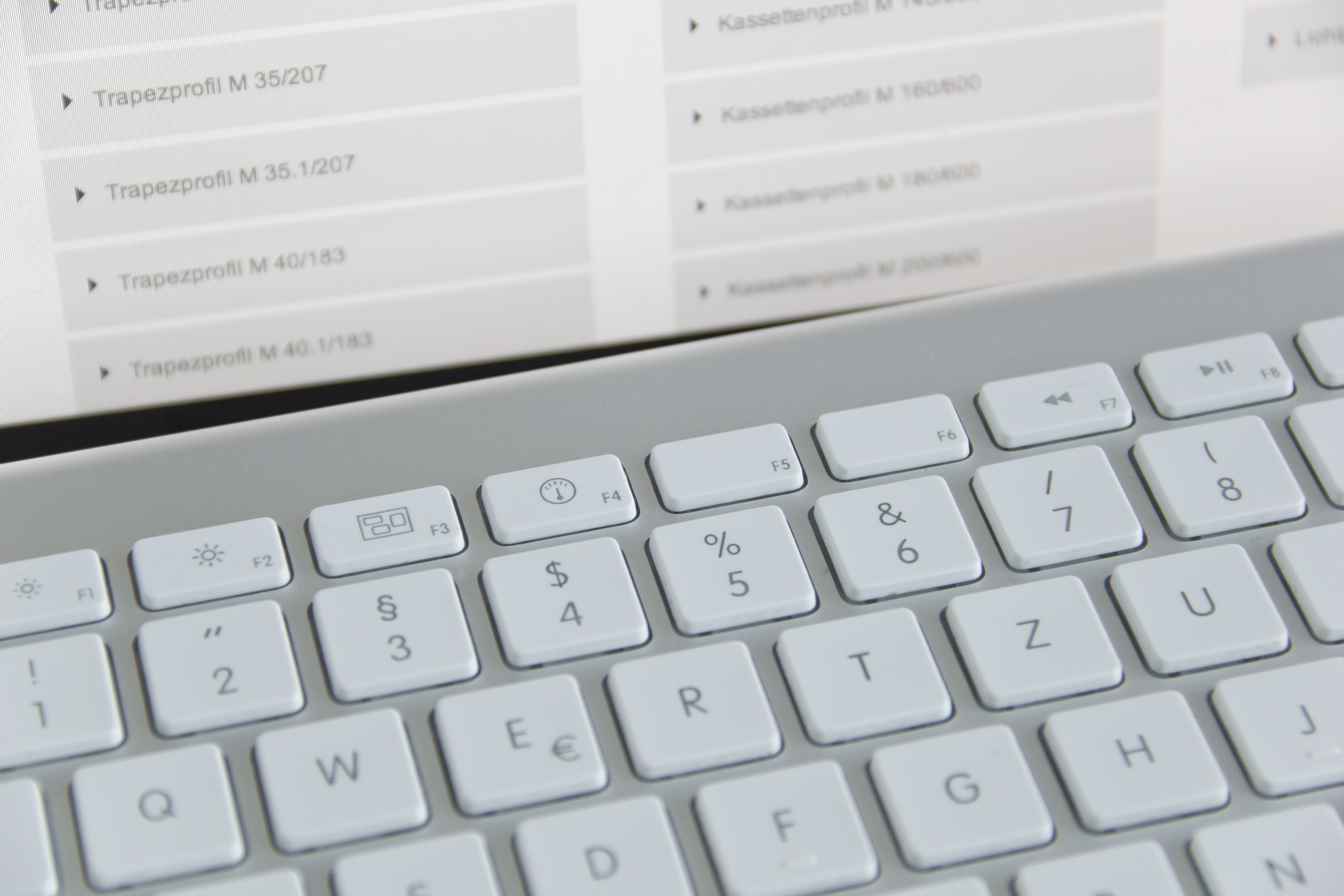 Das Bild zeigt den Link zur Download-Seite mit technischen Unterlagen