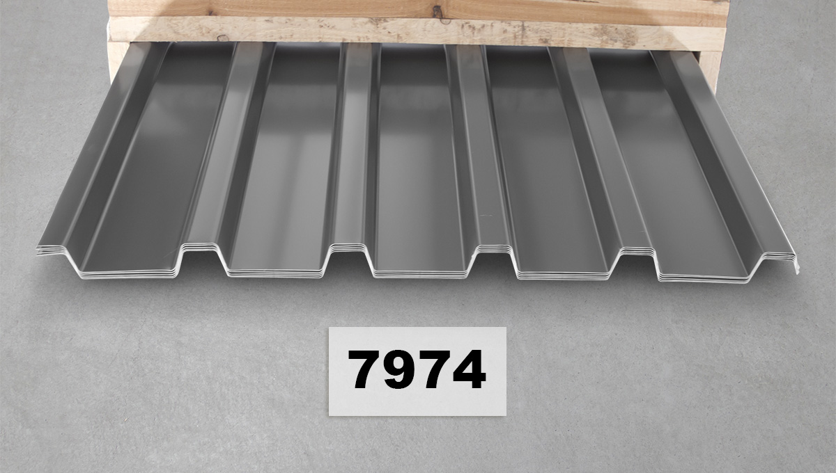 Stahlblech, Metalldach-Latten, Trapezblech, Dachblech, Verbundblech