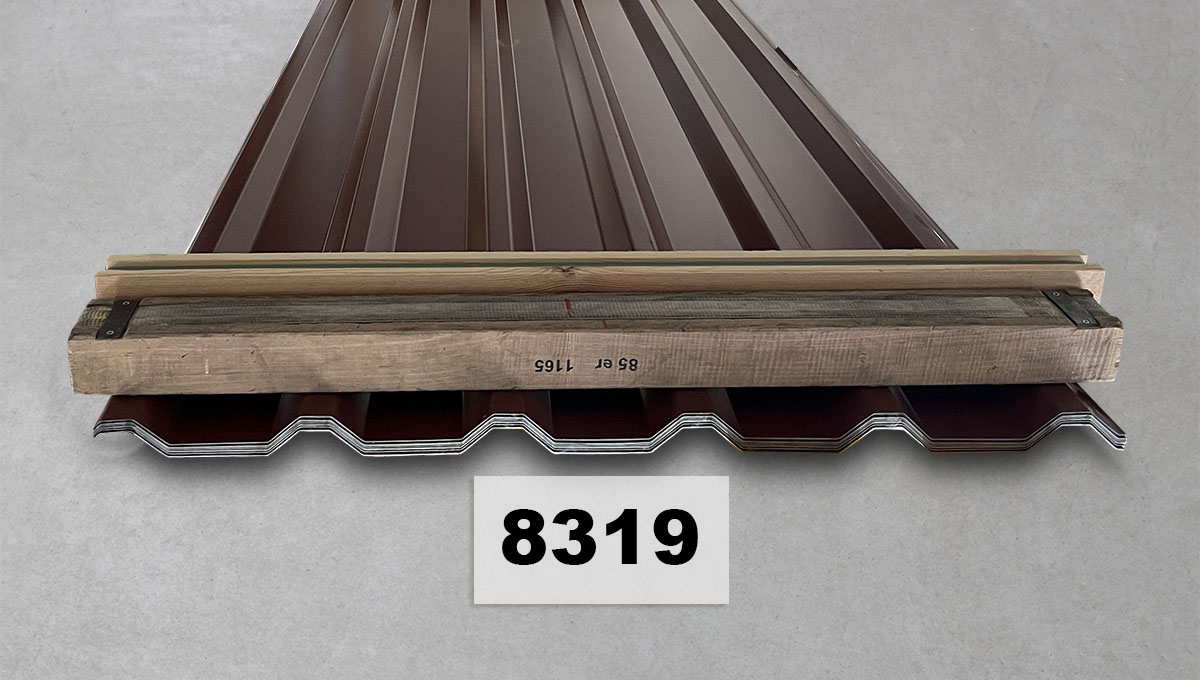 Metall-Dachblech, Dachblech, Stahlblech, Verbundblech, Konstruktionselemente