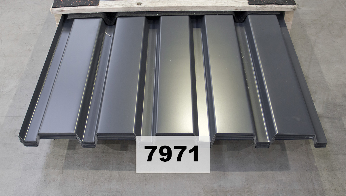 Dachblech, Wellblech, Metallblech, Stahlblech, Dachpaneel