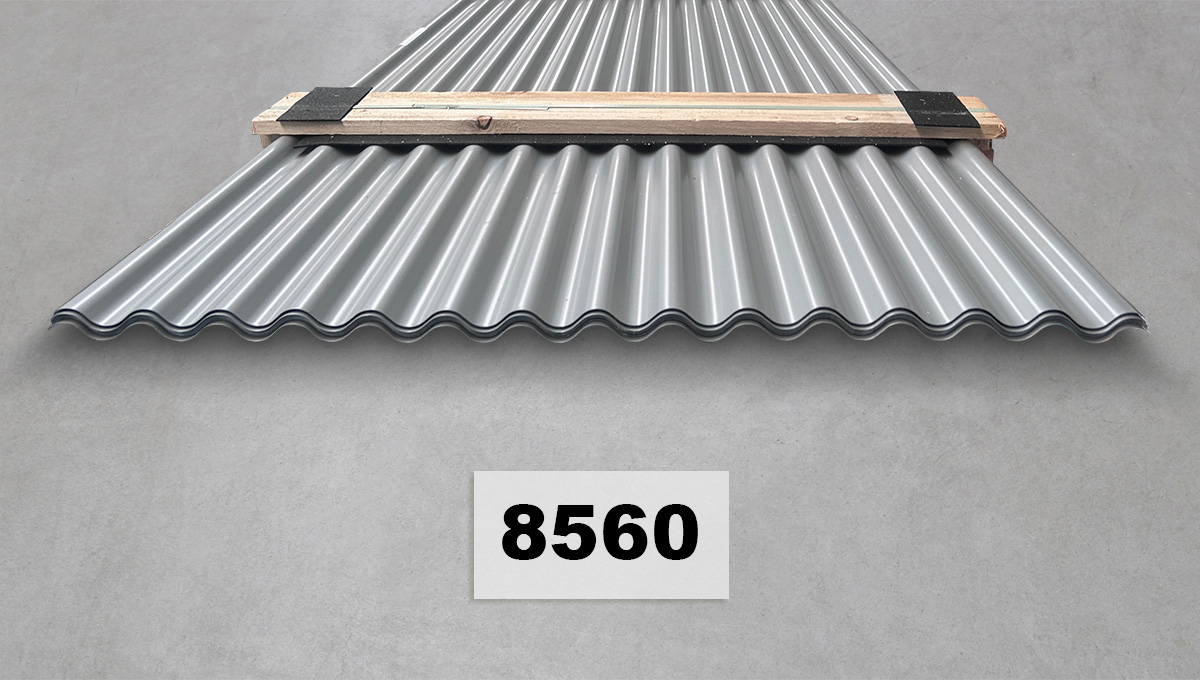 Dachwellblech, Welle, Metallblech, Stahlblech, Dachmaterial