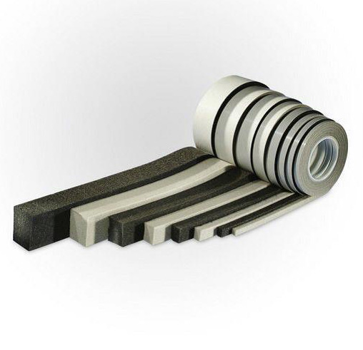 Das Bild zeigt Dichtbänder in verschiedenen Breiten als Rollenware