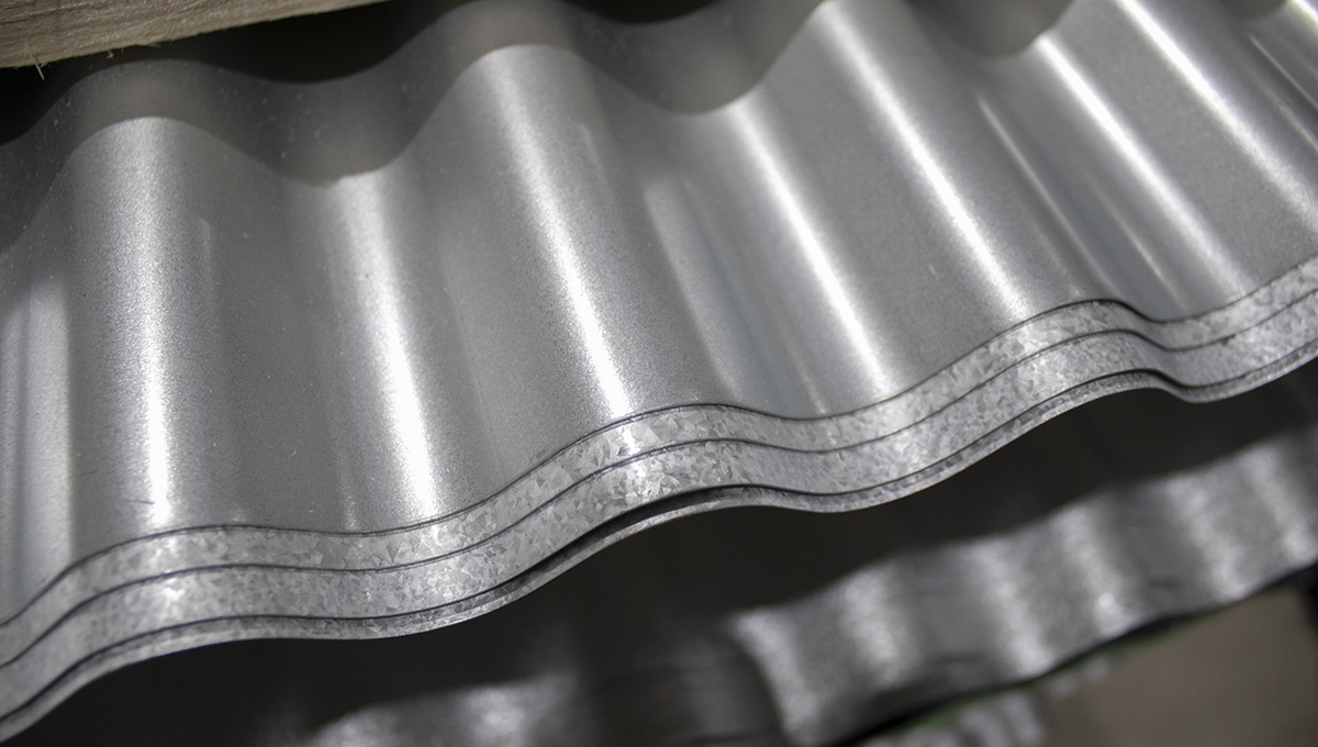 Haus, Wohnen, Dach, Stahl, Aluminium