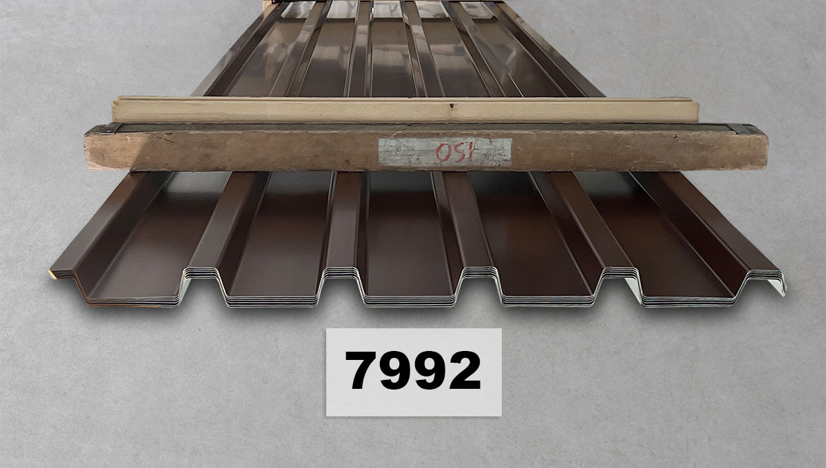 Stahlblech, Trapezblech, Drahtblech, Hochglanz, Baukonstruktion